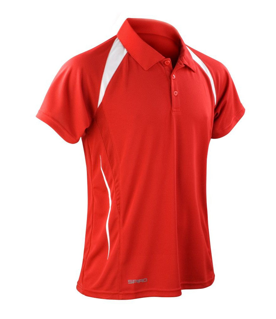 Spiro Team Spirit Polo | RED/WHITE